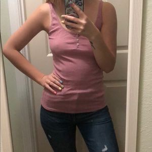 Pink tank top